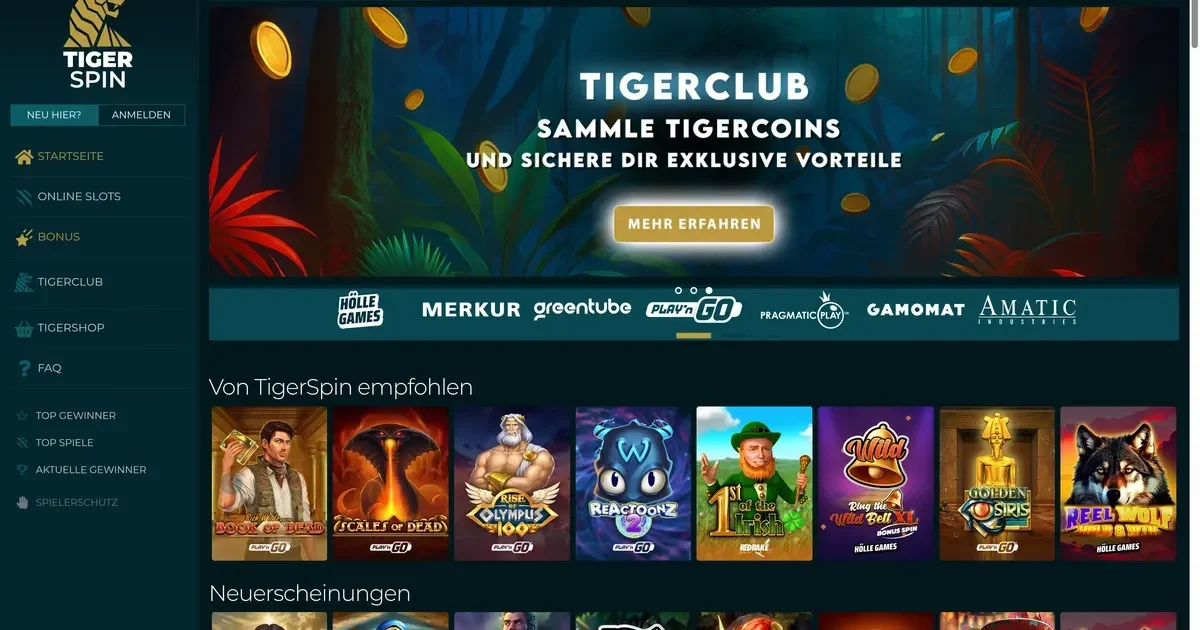 tigerspin casino